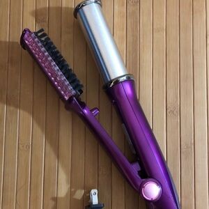 INSTYLER ROTATING IRON Purple Tourmaline Ceramic 1 1/4” Straightener Curler